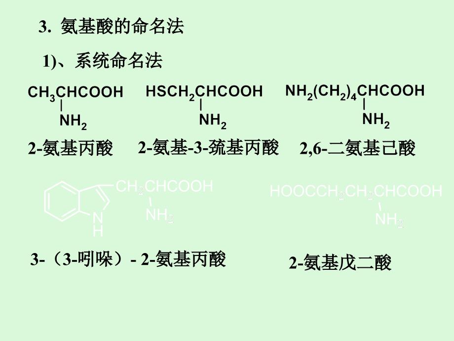 氨基酸和蛋白质教学教材_第3页