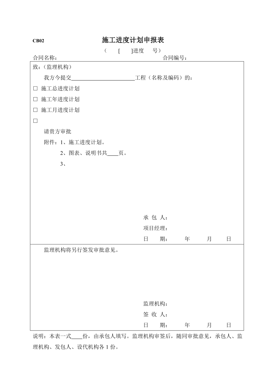 水利施工表格_第4页