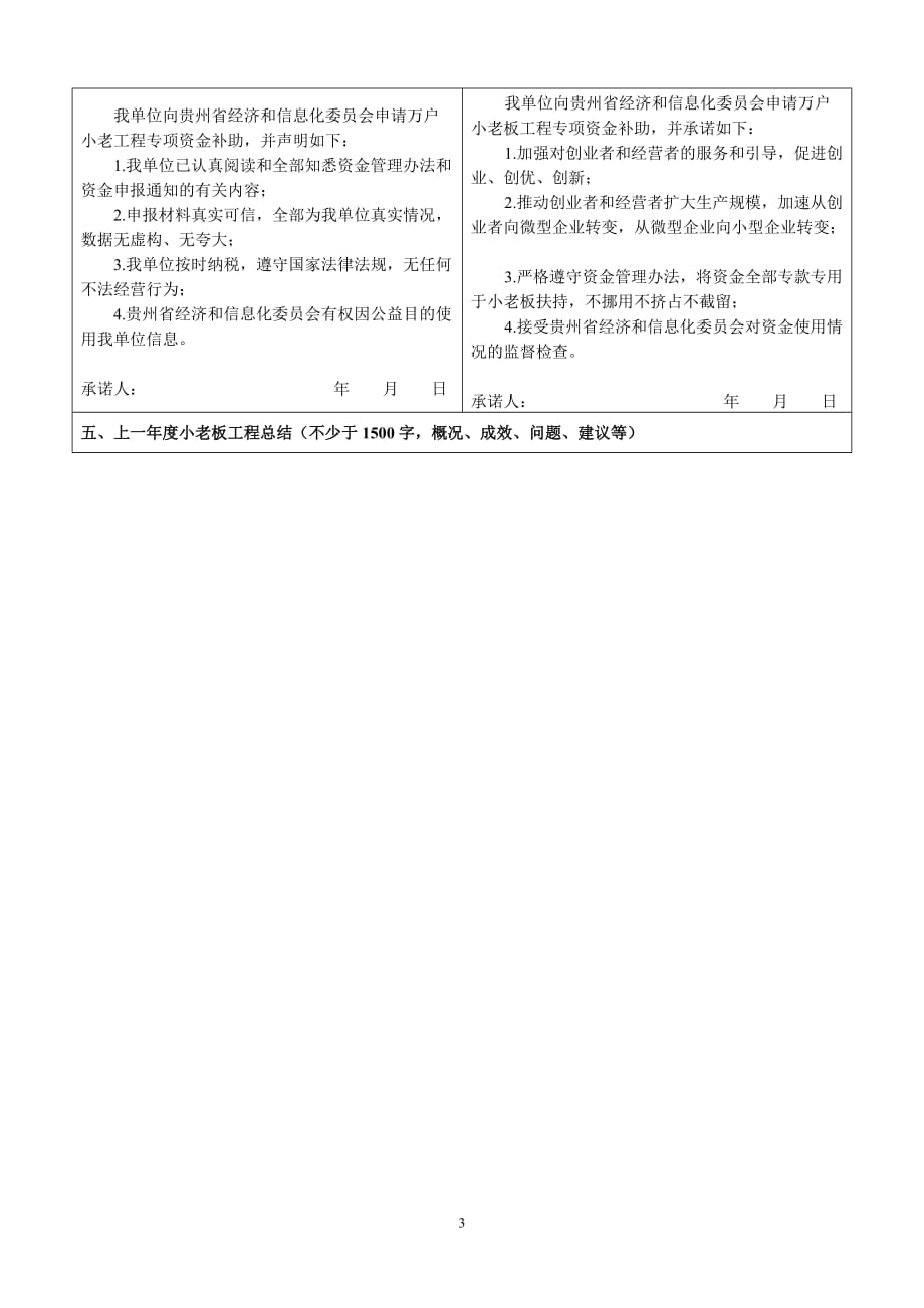 2020年(项目管理）万户小老板行动计划项目申请表_第3页