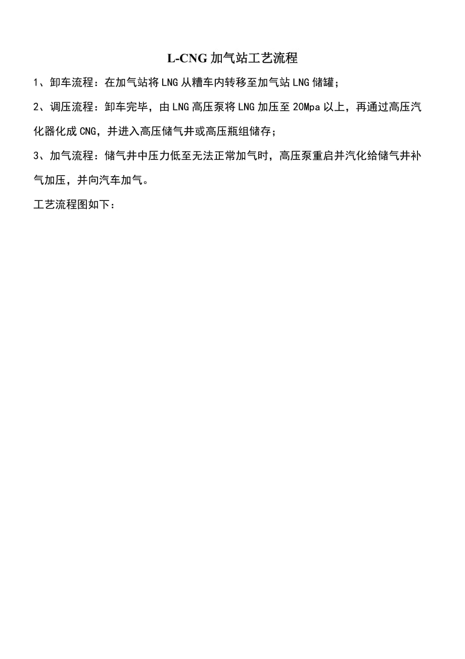 L-CNG加气站工艺流程_第1页