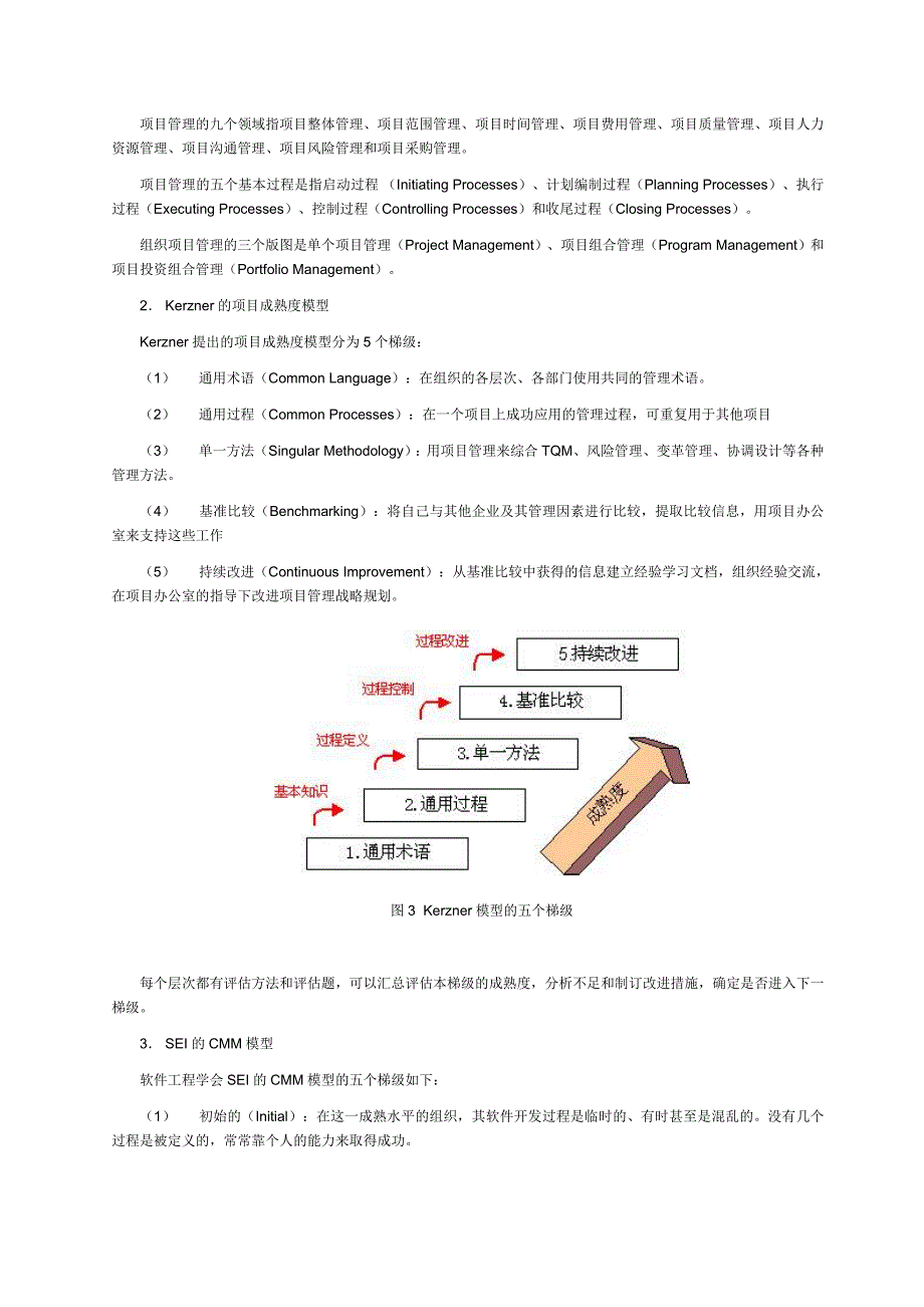 2020年(项目管理）项目管理成熟度模型_第3页