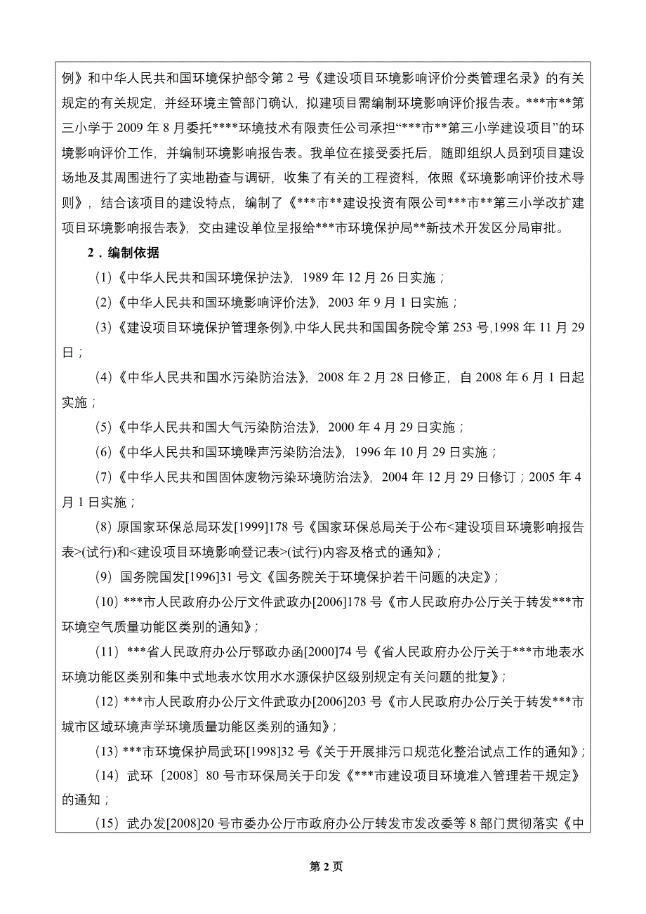 2020年(项目管理）小学改扩建项目环境影响报告表_第4页