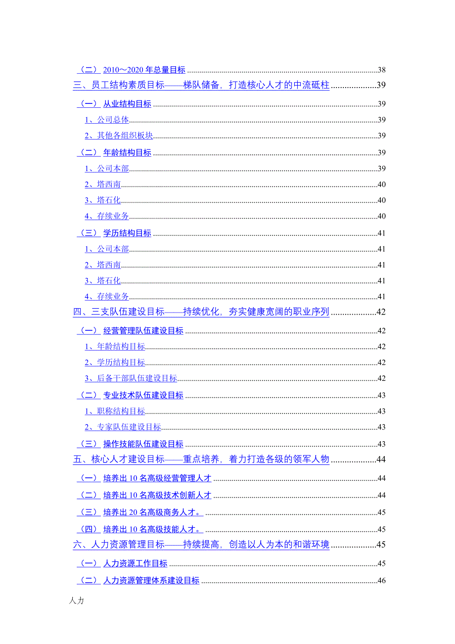 2020年(人力资源规划）人力资源规划主题报告(doc 72页)_第4页