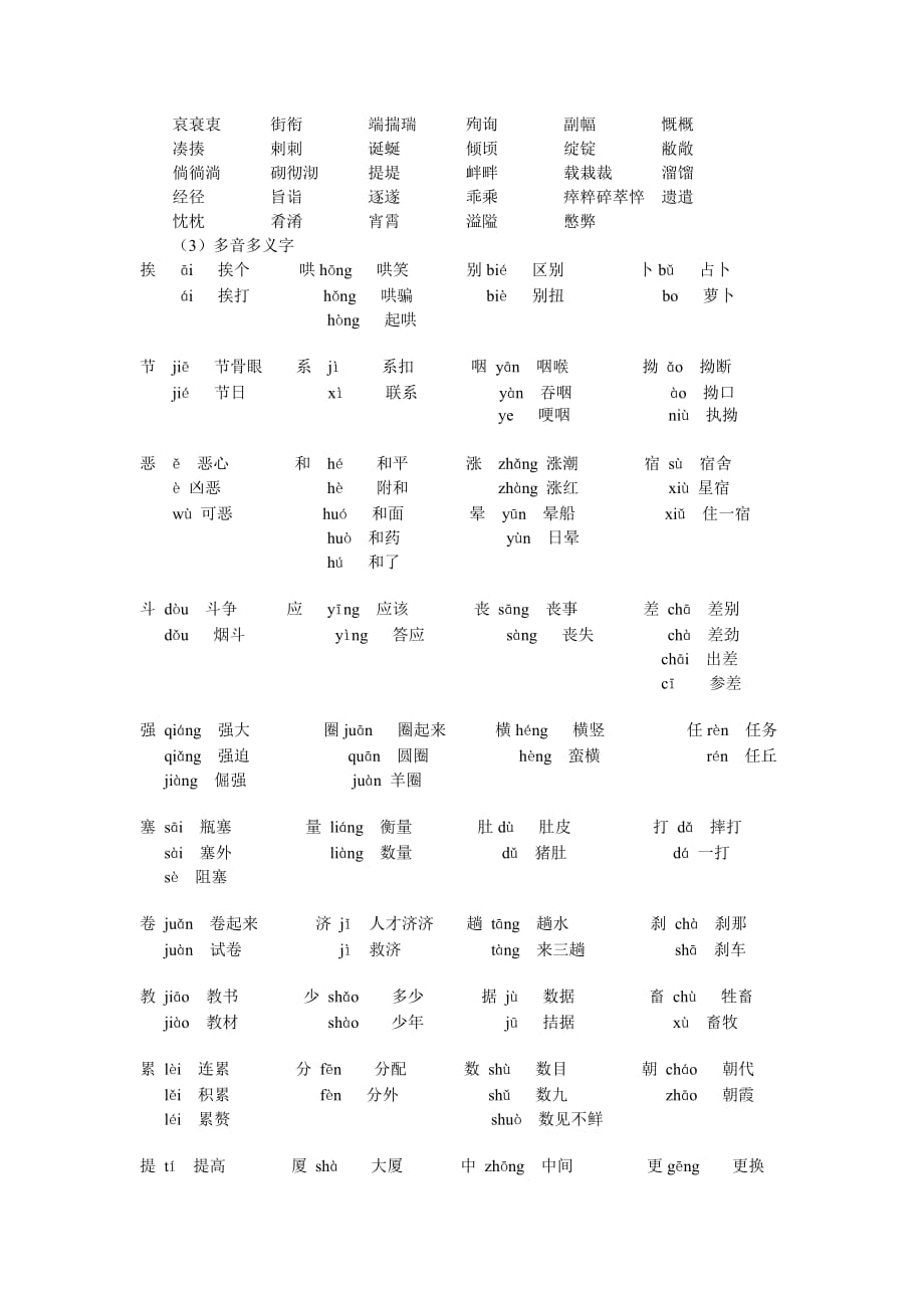 九年级语文基础知识人教版知识精讲.doc_第2页