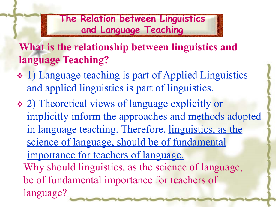 Chapter 11 Linguistics and Foreign Language Teaching_第4页