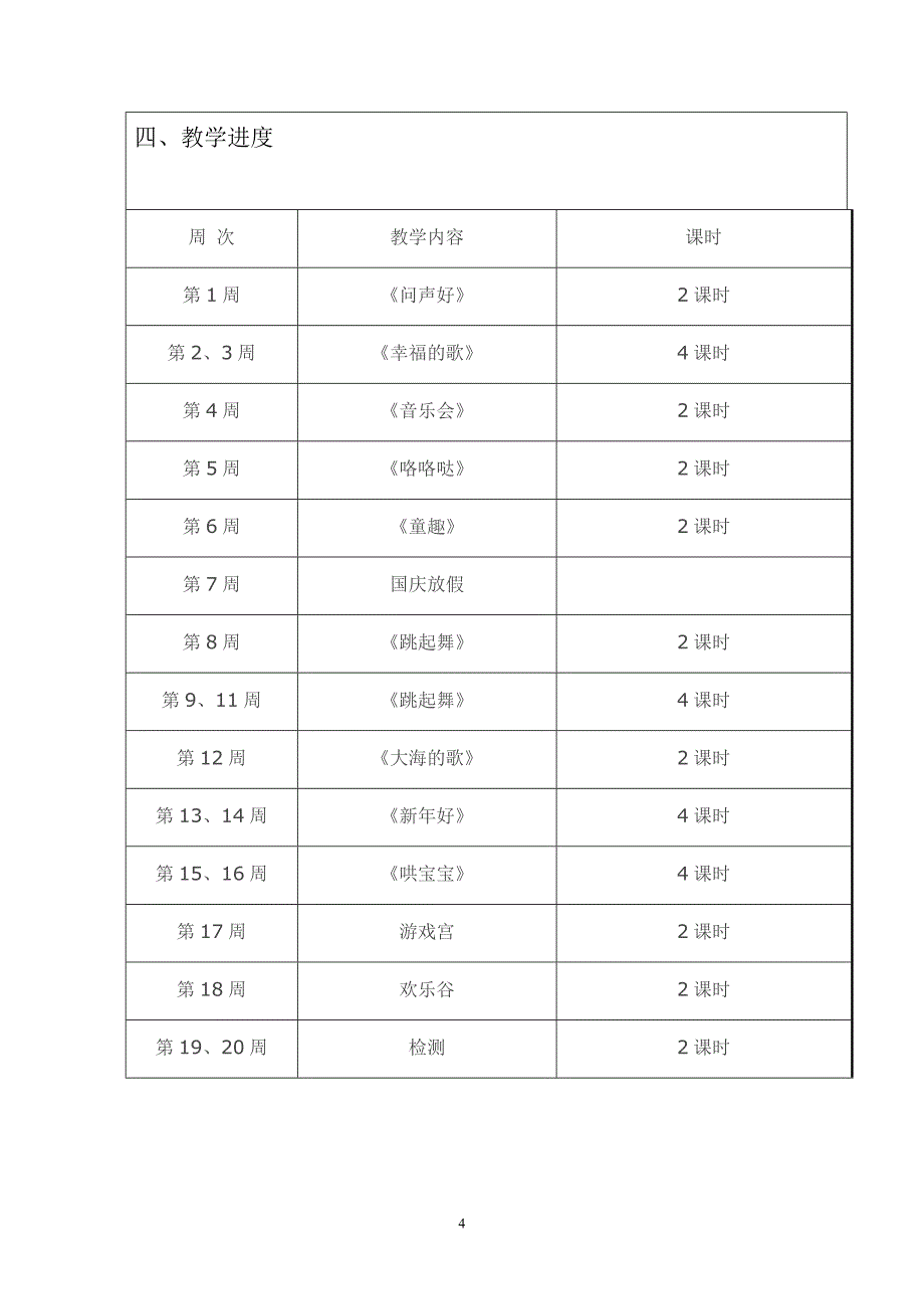 （2020年整理）人音版小学二年级音乐上册教案 全册.doc_第4页