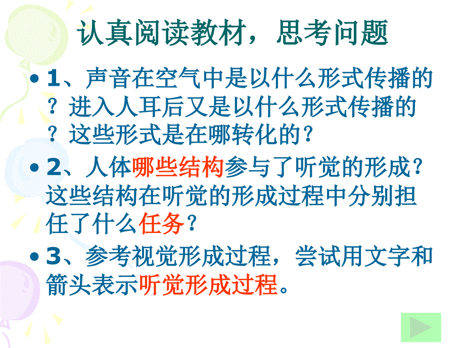 生物：第4章第1节信息的获取课件3(冀教版七年级下册)幻灯片资料_第2页