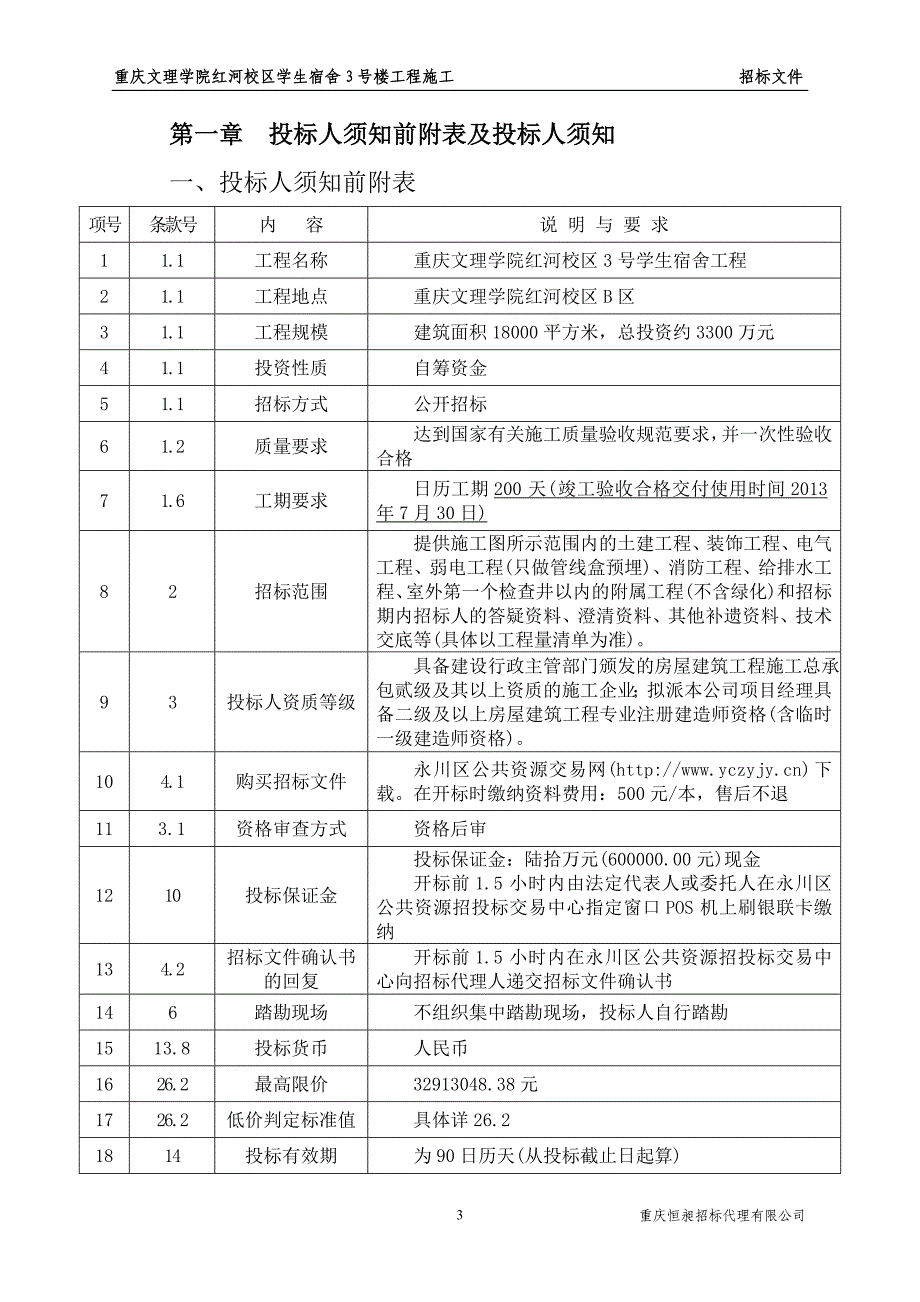 2020年(招标投标）12-24重庆文理学院红河校区3号学生宿舍工程招标文件(会_第4页