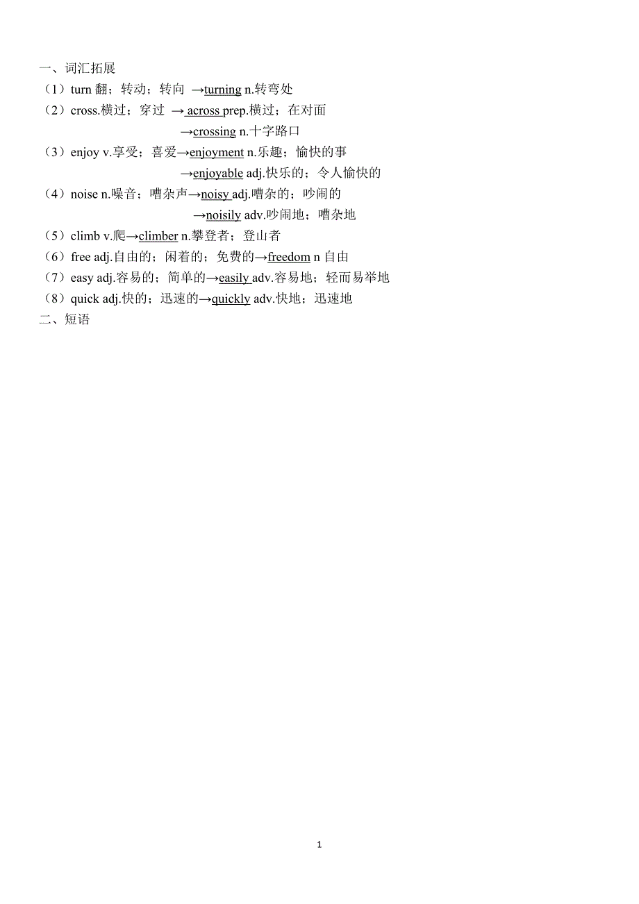 （2020年整理）人教版七年级下册英语8单元知识点总结及练习题.doc_第1页