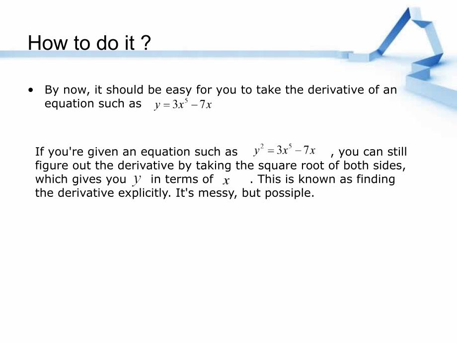 chapter 5 Implicit Differentiation隐函数微分_第2页