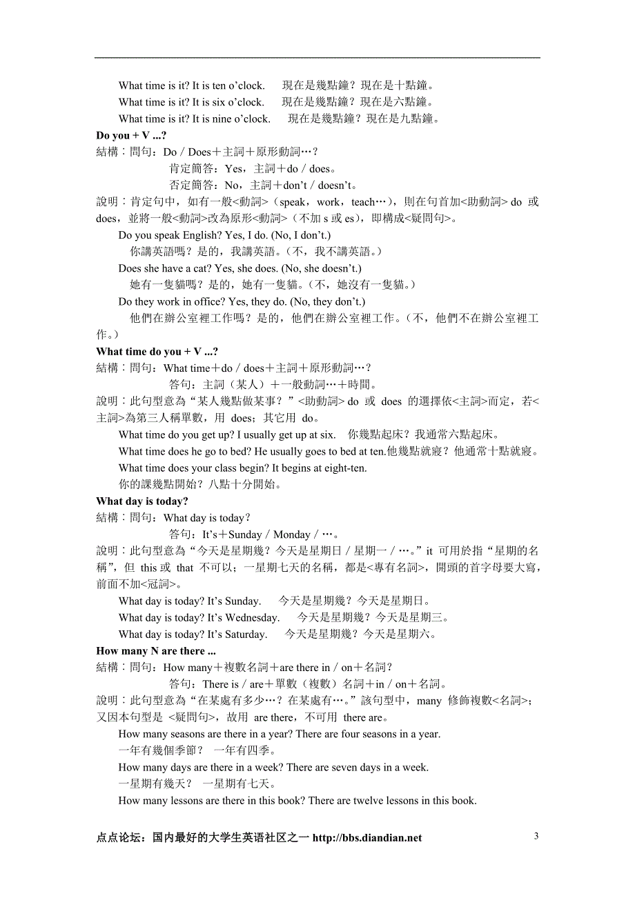 2020年(人力资源知识）英语句型学习宝典完整版(doc 90页)_第3页