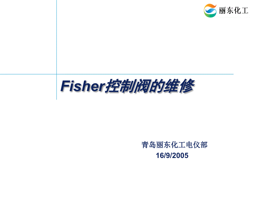 Fisher 阀门的结构与维修_第1页