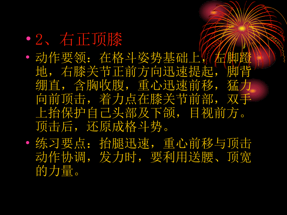 擒拿格斗 - 膝法技术教学材料_第4页