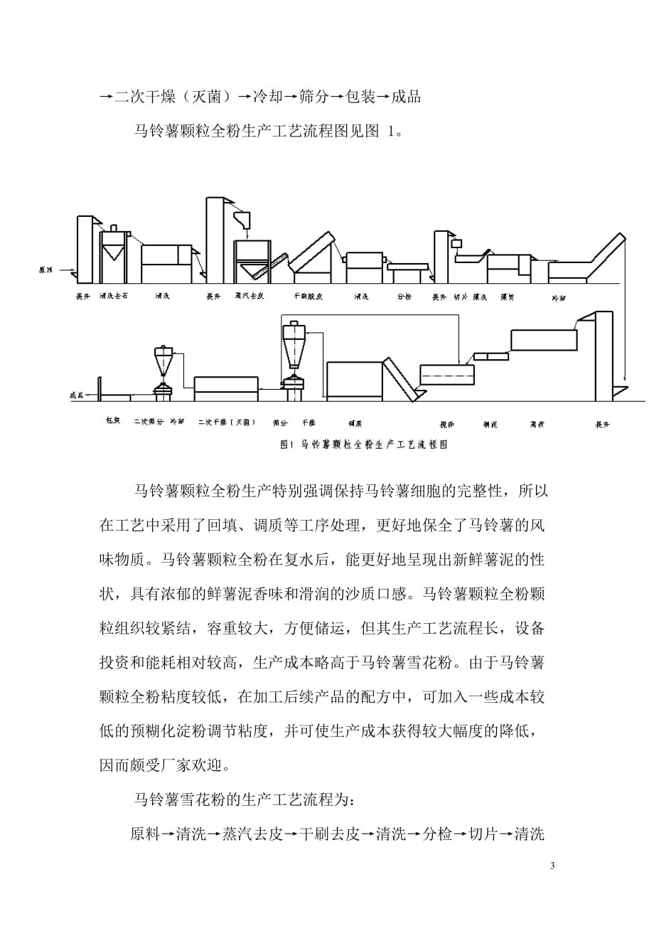 （产品管理）马铃薯全粉产品的品质方案书_第3页