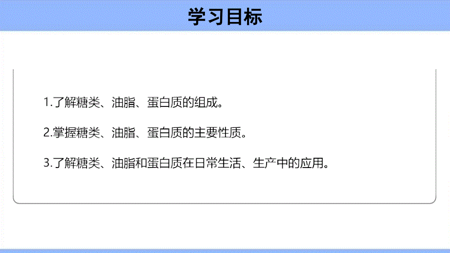 《基本营养物质》教学PPT课件【高中化学必修2（人教版）】_第3页