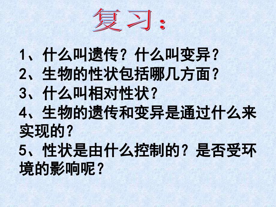 2013新人教版八年级生物下册 第二章 第二节 基因在亲子代间的传递_第2页