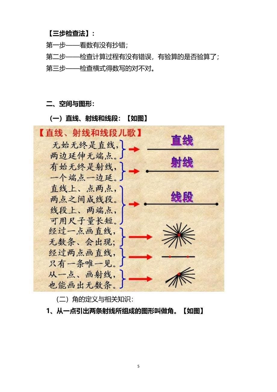 人教版小学数学四年级上册重点知识整理 (2).pdf_第5页