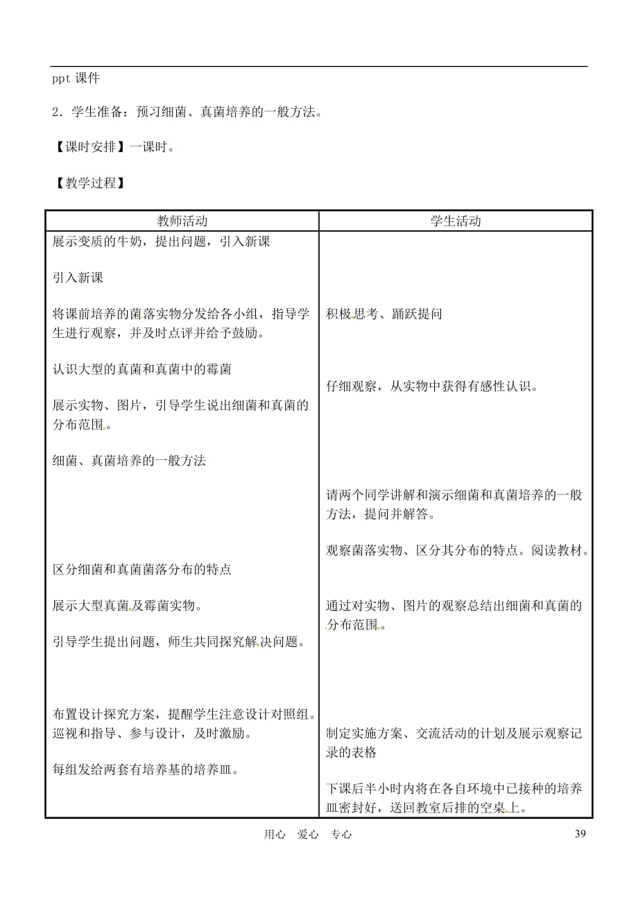 重庆市荣昌安富中学八年级生物 细菌和真菌的分布教案 人教新课标版.doc_第2页