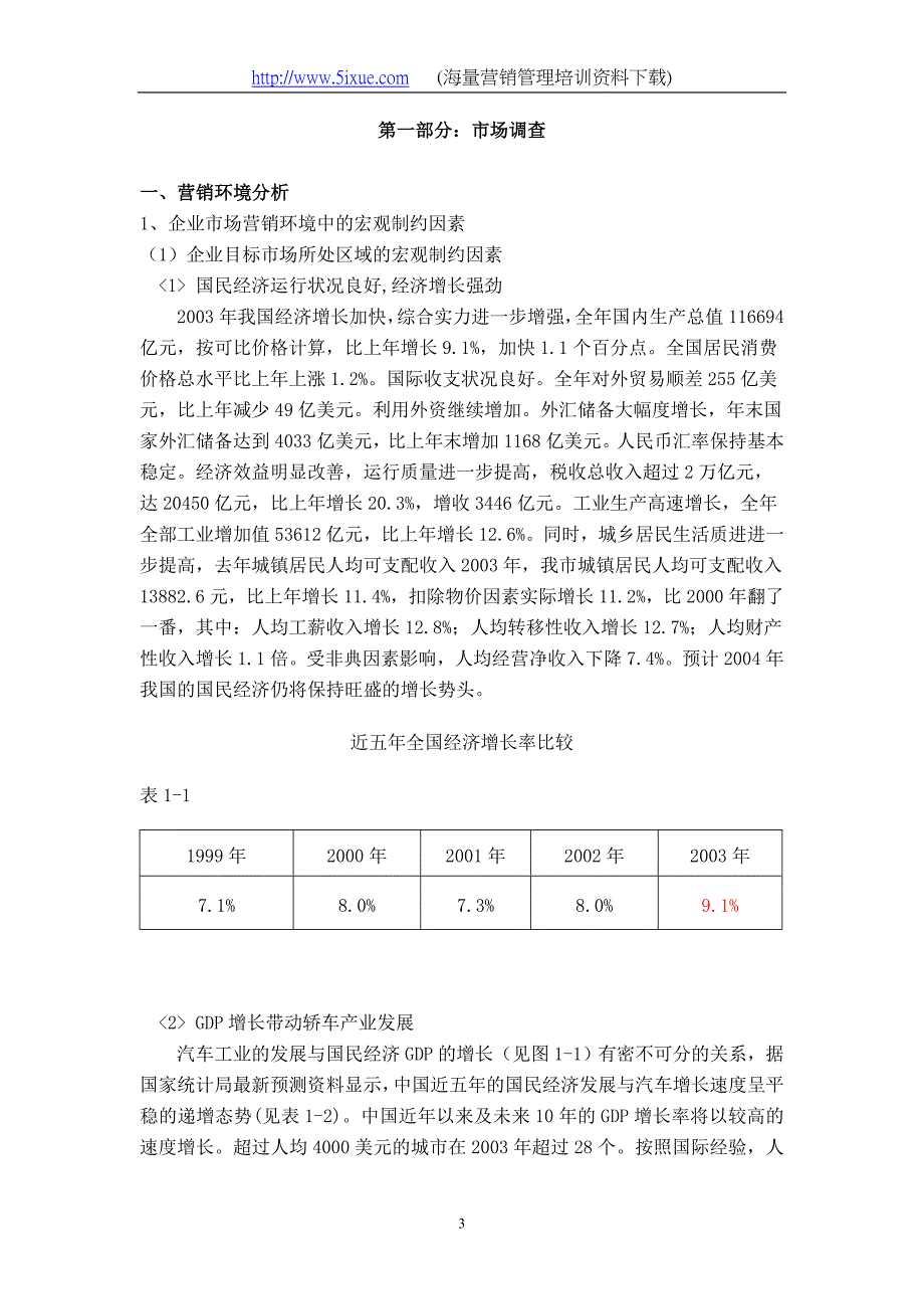 2020年(策划方案）别克君威广告策划方案__第3页