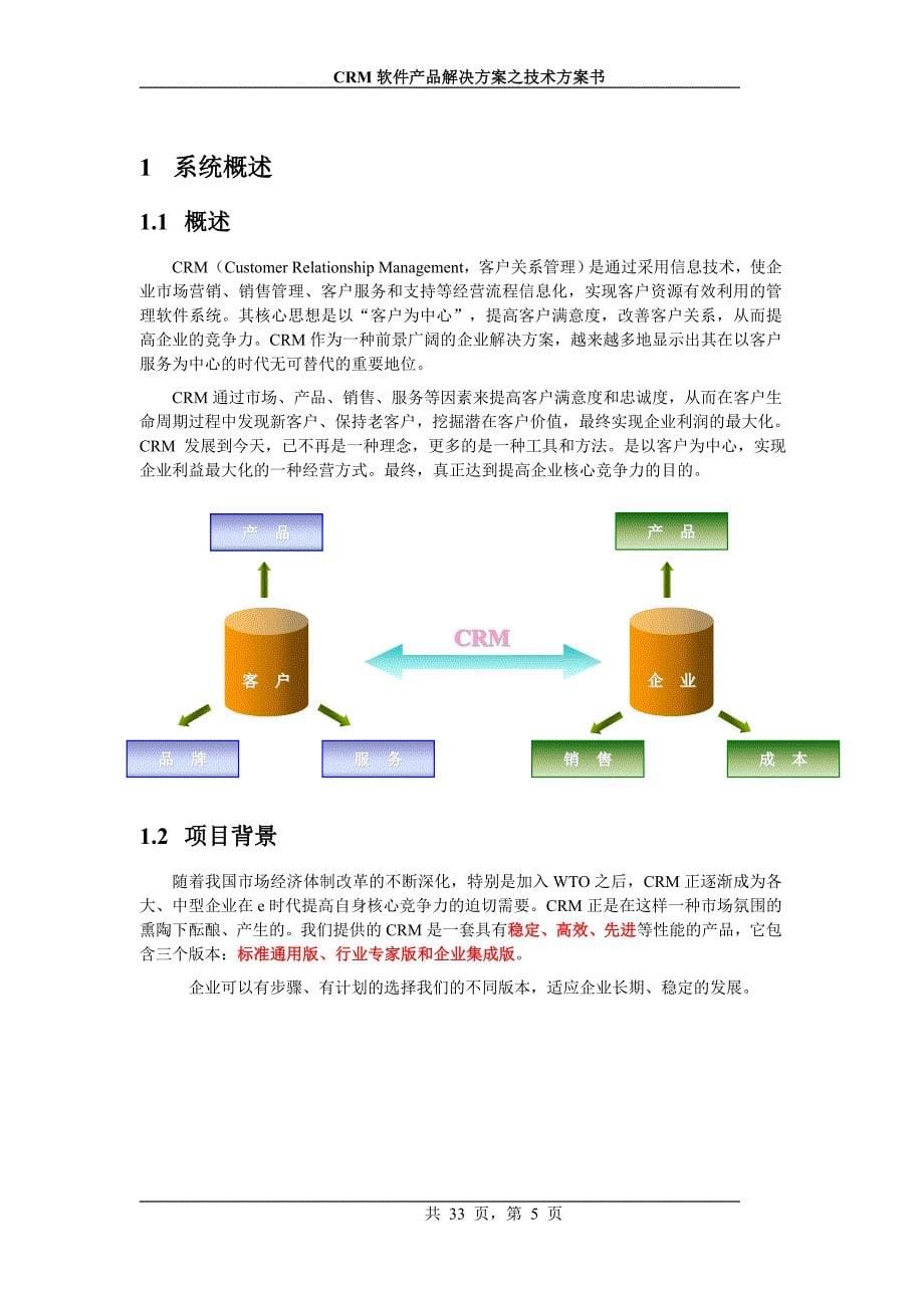 （产品管理）软件产品解决方案方案书_第5页