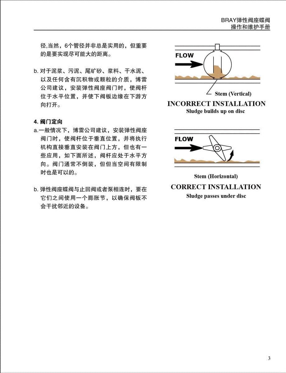 博雷阀门-博雷弹性阀座蝶阀操作和维护手册.pdf_第5页