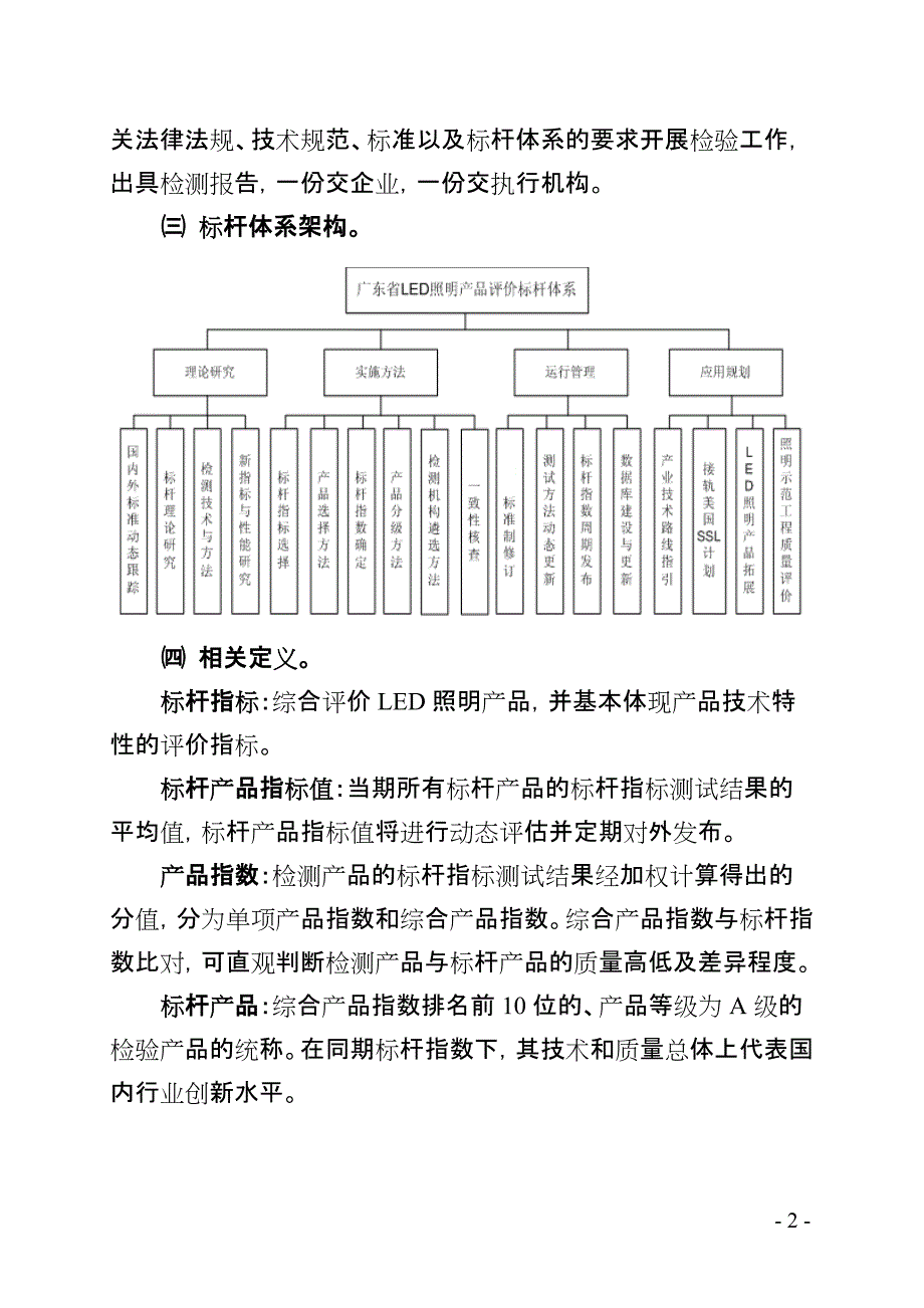 2020年(产品管理）广东省LED路灯产品评价标杆体系管理规范(第二版)__第2页