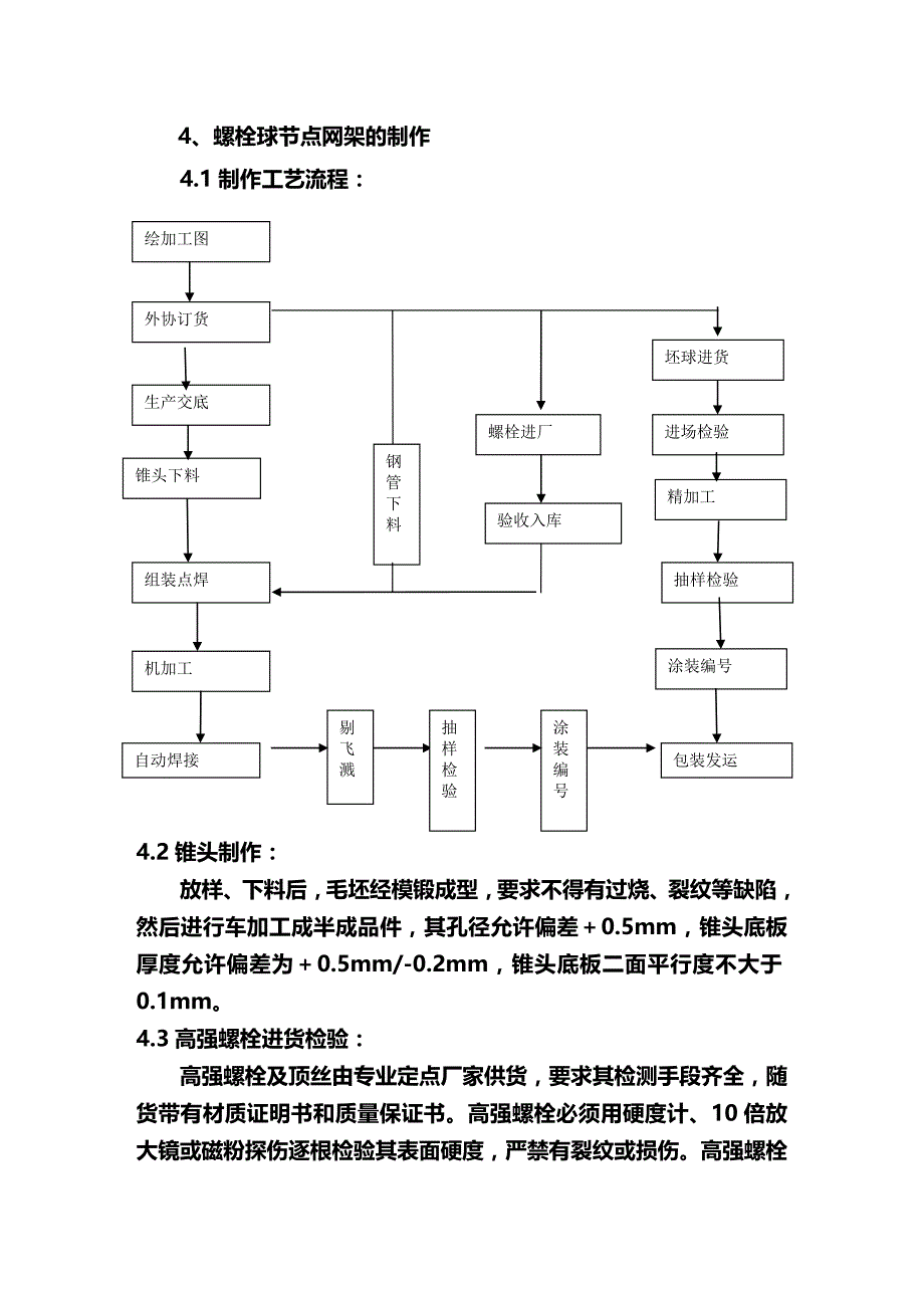 （建筑工程管理）网架施工组织设计(螺栓球)精编._第3页