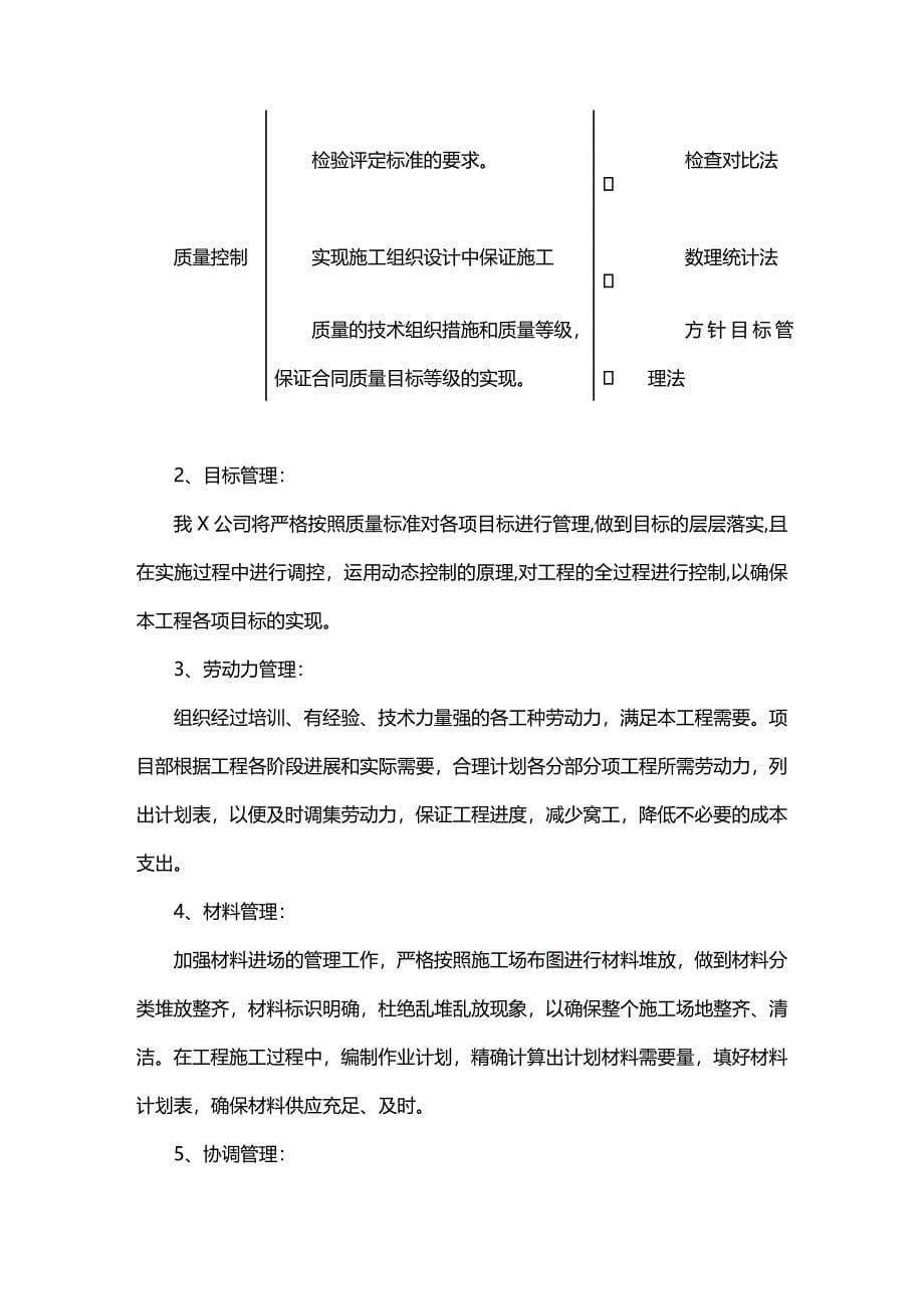 （建筑工程管理）施工组织设计方案及质量保证措施精编._第5页