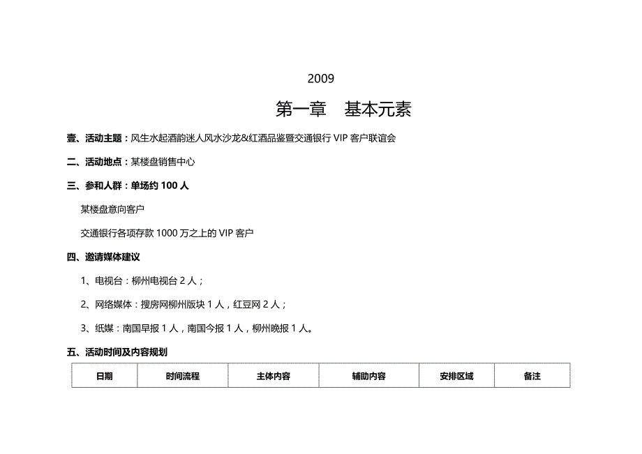 红酒会楼盘营销案精编._第2页