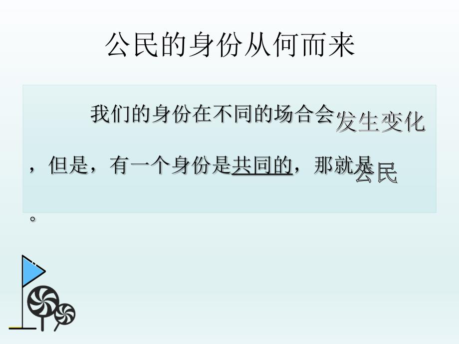 人教部编版六年级上册道德与法治《公民意味着什么》课件_第3页