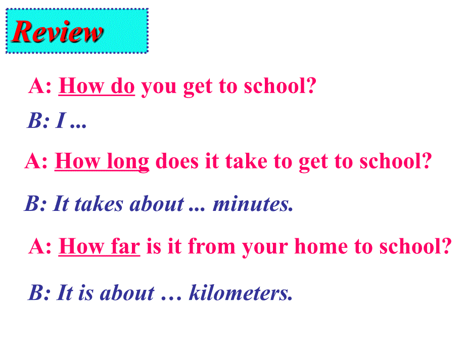Unit3 how do you get to school Section-B课件 公开课_第3页