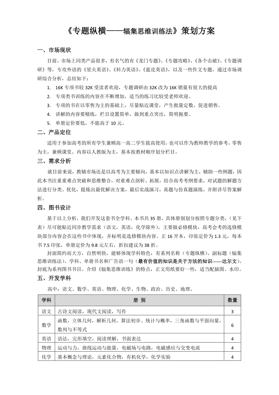 2020年(策划）专题图书策划(部分)__第1页