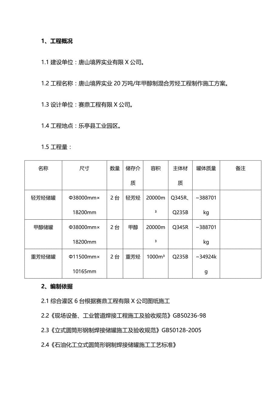 （建筑工程管理）综合罐区制作施工精编._第5页