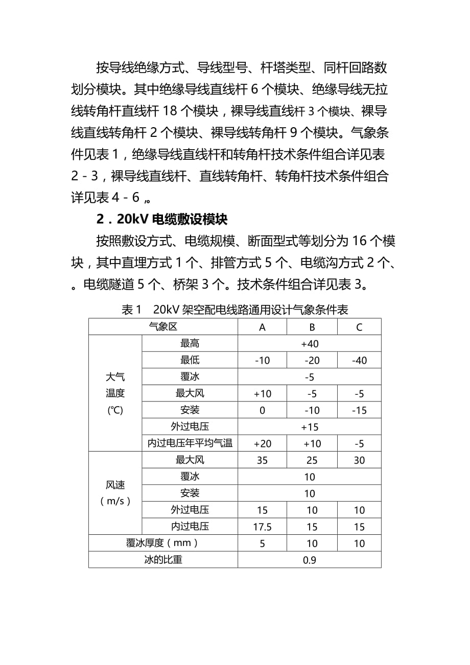 20kV配电线路通用设计推荐方案技术条件.doc_第2页