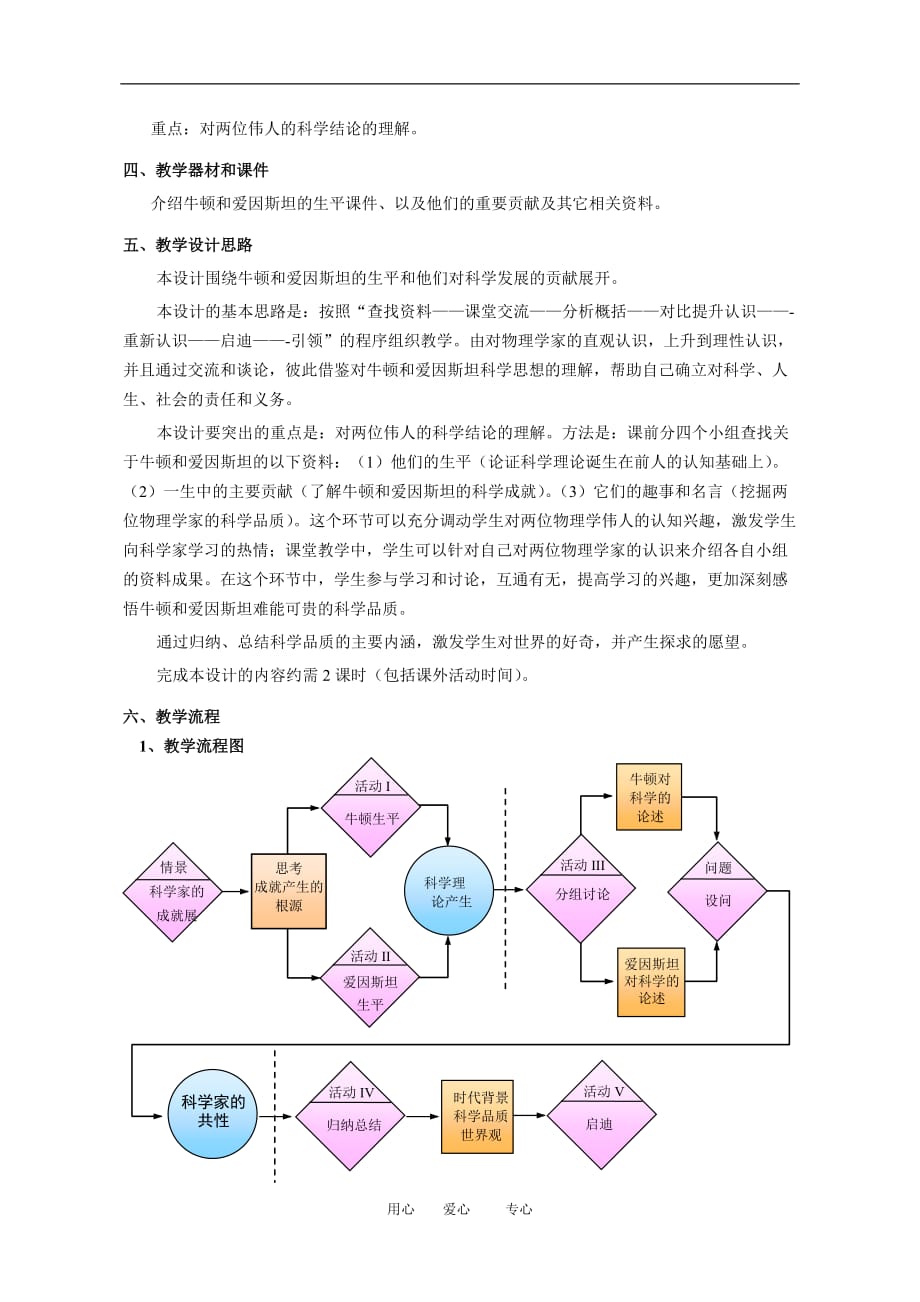 上海学科二期课改高一物理第三章E 从牛顿到爱因斯坦教案上科版.doc_第2页