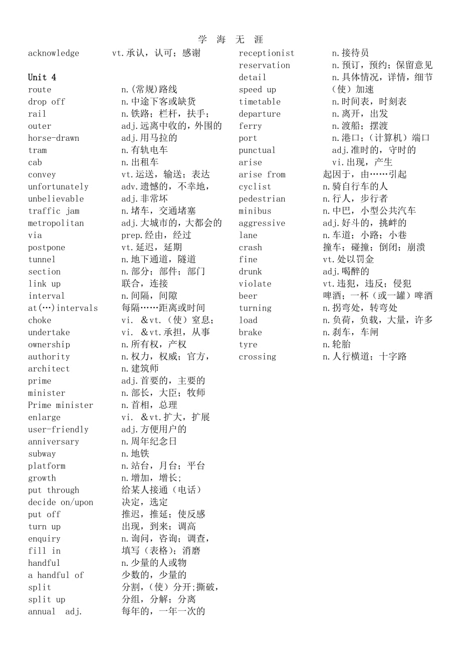 牛津高中英语模块七单词表(英汉).pdf_第3页