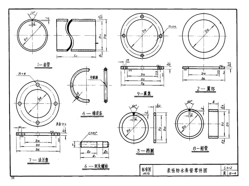 S312防水套管图集讲解材料_第4页