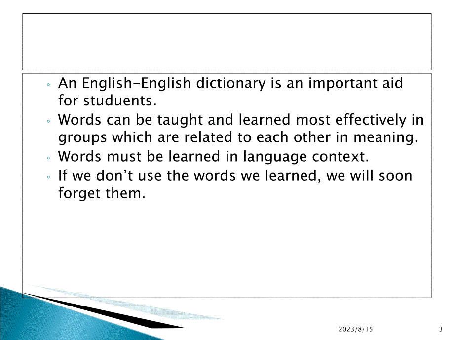 《英语教学法》Unit 8 Teaching Vocabulary_第3页