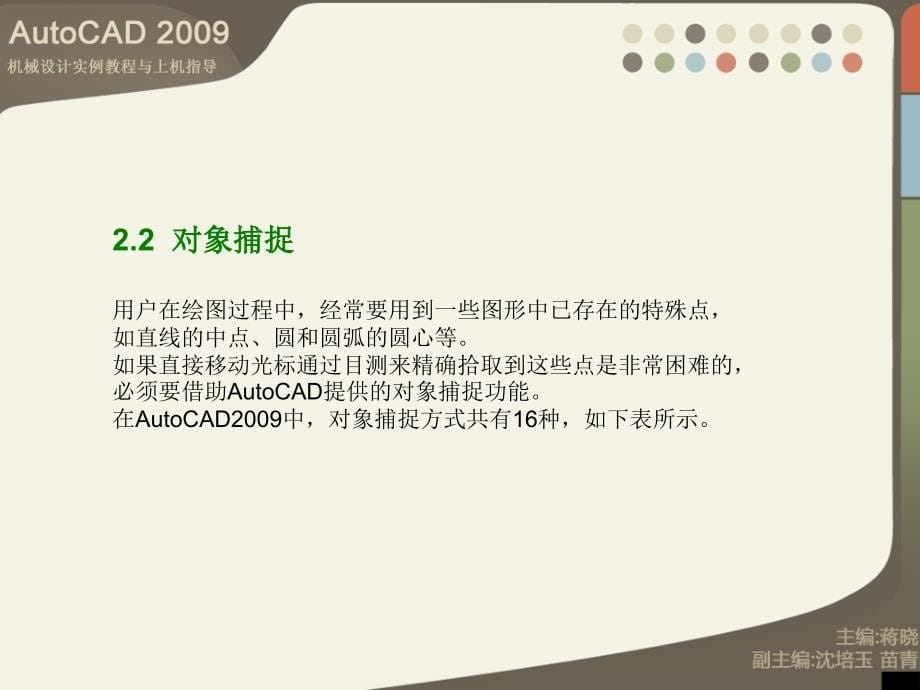 AutoCAD2009课件第2章_第5页