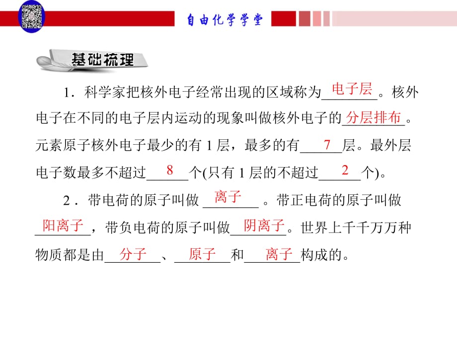 初三化学―第4单元 课题3 离子_第2页