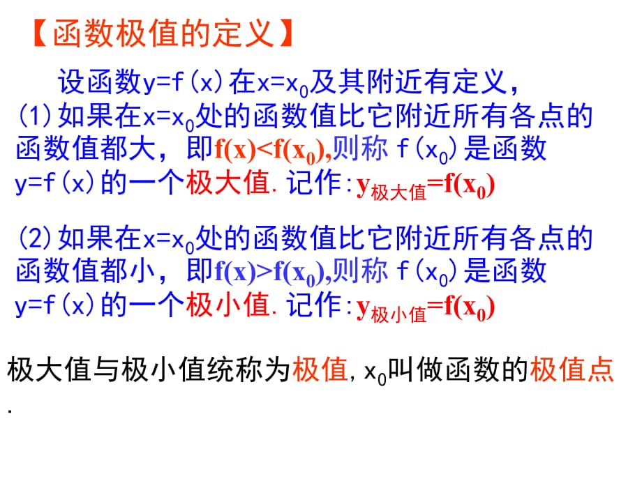 函数的极值与导数最新_第2页