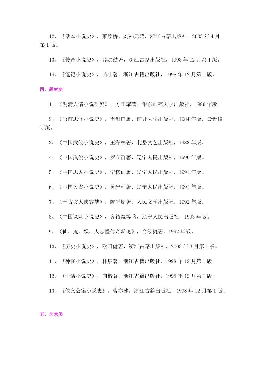 中国古典小说研究推荐阅读书目.doc_第3页