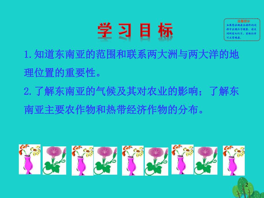 2020年七年级地理下册 第七章 第二节 东南亚（一 十字路口的位置 热带气候与农业生产）课件_第2页