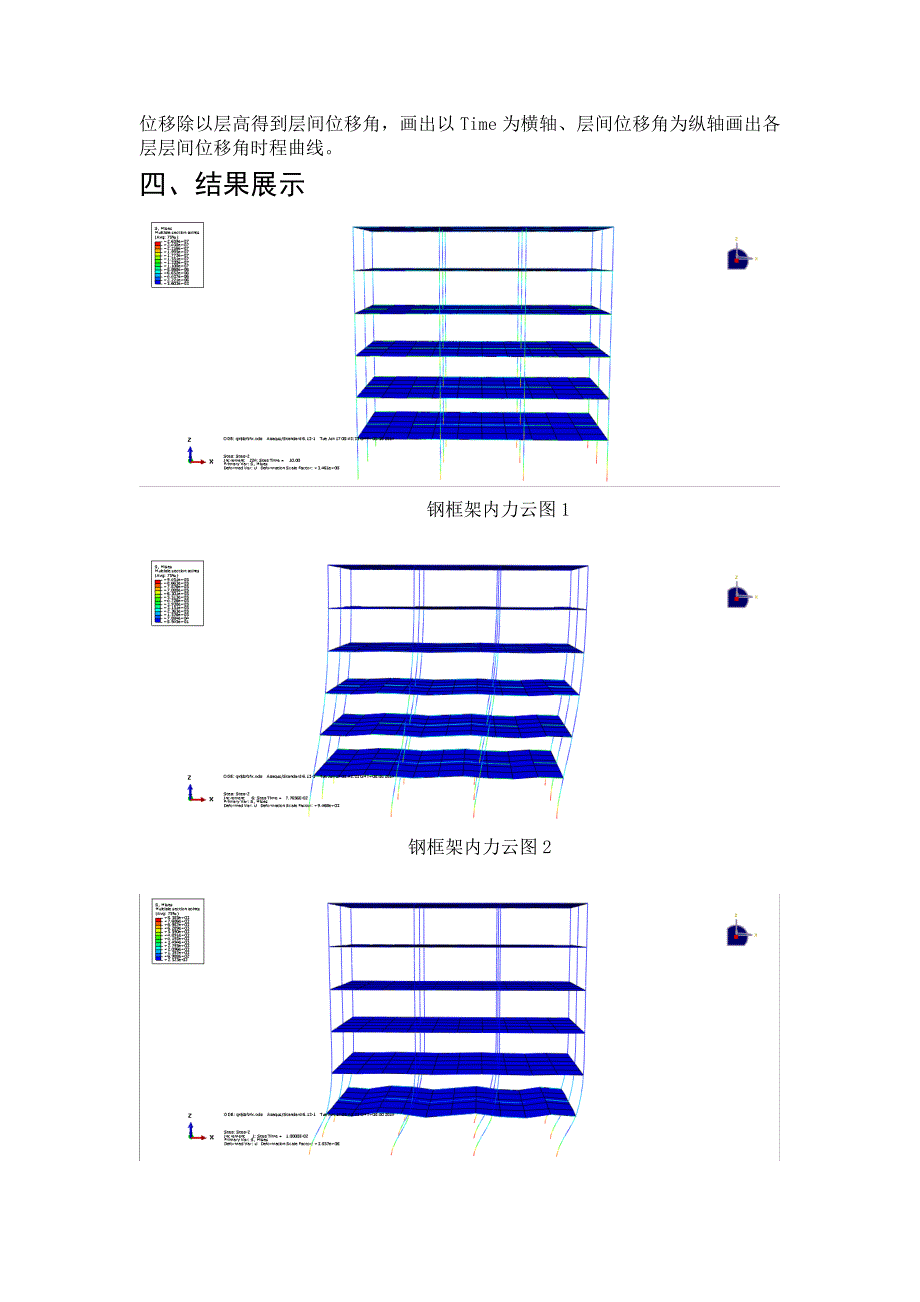 ABAQUS钢框架结构抗震仿真分析.doc_第4页