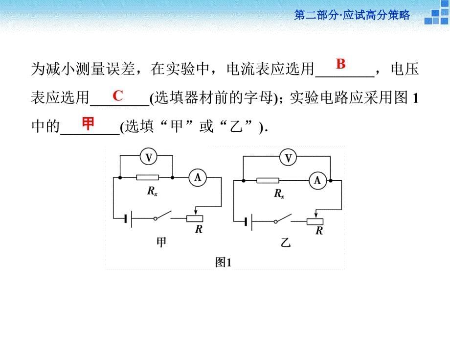 【优化】2015届高考物理二轮复习课件-第二部分(应试高分策略)：实验题突破策略与技巧_第5页