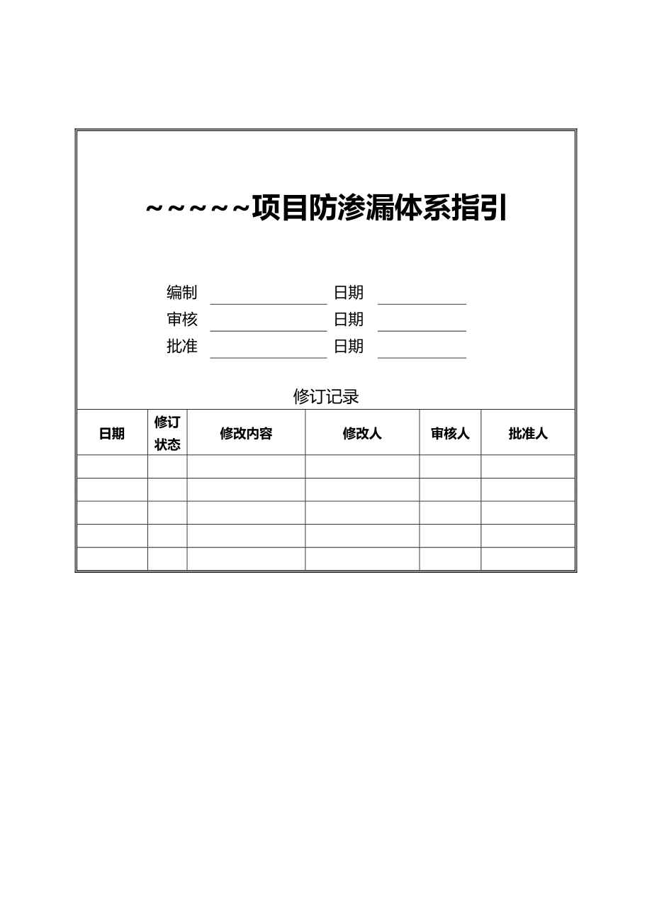 2020（建筑工程管理）建筑工程防渗漏体系施工构造做法(节点详图)secret_第2页