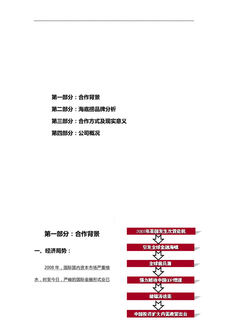 2020火锅（餐饮经营管理）餐饮海底捞品牌推广策划书详细_第4页