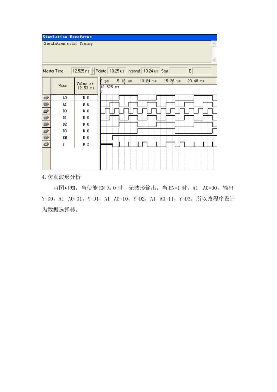 4选1数据选择器的VHDL设计.doc_第2页