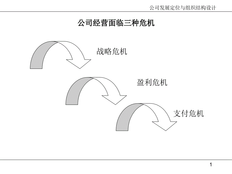 《精编》公司经营面临三种危机_第1页