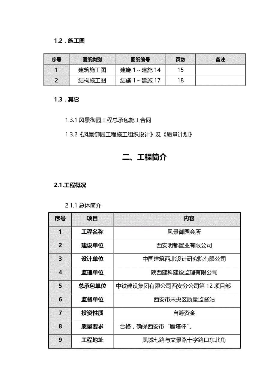 2020（建筑工程管理）会所装修施工方案_第5页